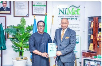 NiMet, UAES Sign MoU to Strengthen Climate Research and Food Security